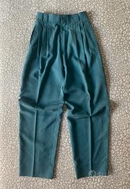 Pantaloni Sartoriali Pal Zileri Vintage 100% Seta