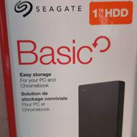 Hard Disk Seagate Basic 1TB nuovo ancora sigillato