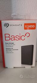 Hard Disk Seagate Basic 1TB nuovo ancora sigillato