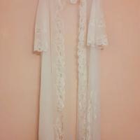 Parure Vintage Camicia Da Notte + Scendiletto