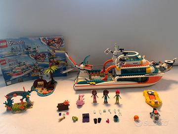 LEGO FRIENDS 41381 MOTOSCAFO DI SALVATAGGIO.