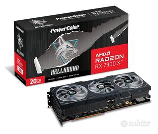 RX 7900 XT 20GB GDDR6 Power Color Hellhound Scheda