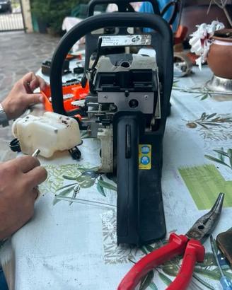 Riparazione e revisione attrezzature da giardino