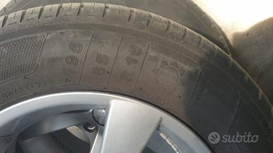 pneumatici 195 x 65 r 15 kleber + cerchi in lega