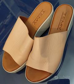 ciabatte  nuove color beige Temy misura 39