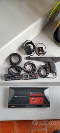 Sega Master System 1 con 2 joypad e pistola phaser