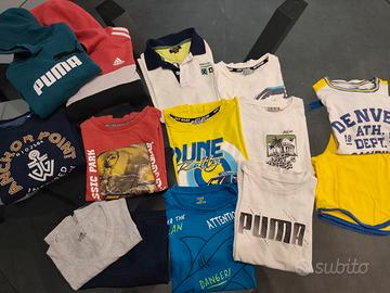 lotto vestiti bambino 128cm 7/8 anni