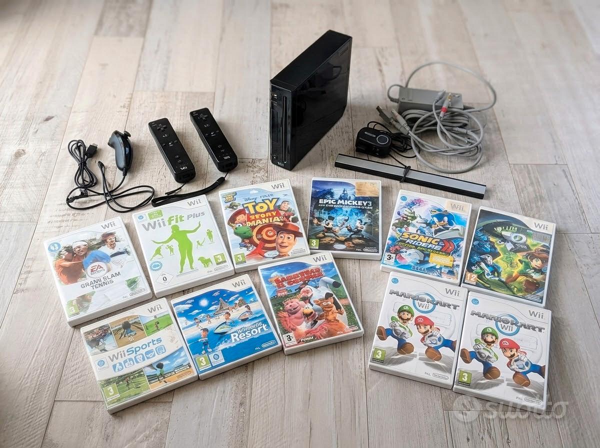 Nintendo Wii nera completa + giochi - Console e Videogiochi In vendita ...