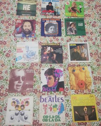 Set Cantanti Stranieri 15 Dischi 45 Giri Anni60/70