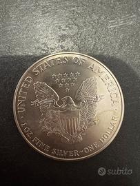 1 dollaro united State of America fdc Aquila 1996