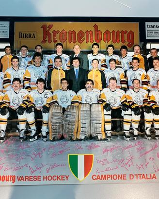 Due poster squadra Varese hockey