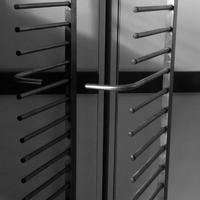 Carrello portavivande professionale in acciaio