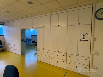 Parete attrezzata per ufficio