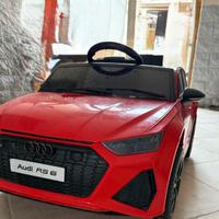 Audi rs6 per bambini elettrica