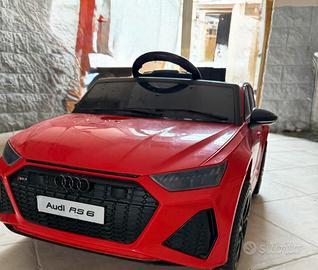 Audi rs6 per bambini elettrica