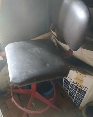 Sedia da ufficio vintage anni 80 90