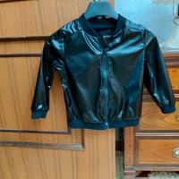 Giubbotto in pelle bambino