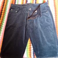 Pantaloni donna velluto a costine