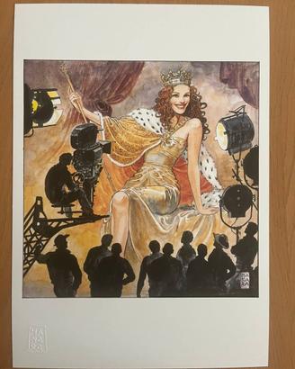 Milo Manara omaggio a Julia Roberts