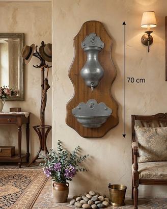 Fontane ornamentale in Peltro e Legno