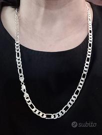 Collana cm70 Figaro gr.31,4 ARGENTO925 