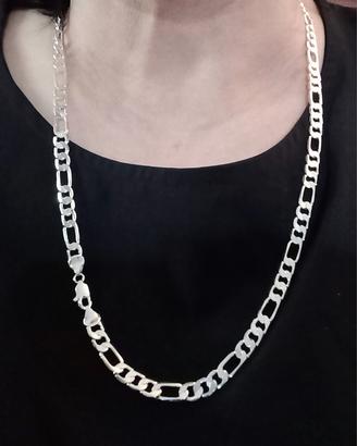Collana cm70 Figaro gr.31,4 ARGENTO925 