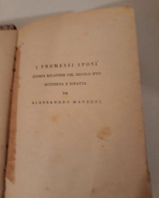 "I promessi sposi" Edizione del 1939