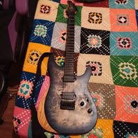 Schecter reaper 6 blu sky satinata