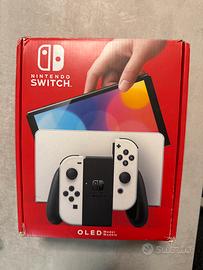 Nintendo switch oled bianca