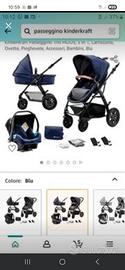 Passeggino kinderkraft 3×1