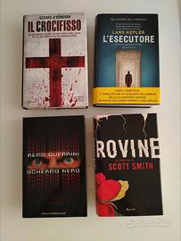 45 libri thriller, gialli, noir