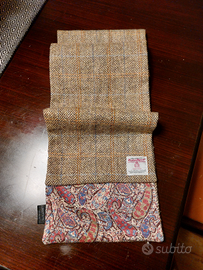 Sciarpa marrone spina di pesce originale scozzese