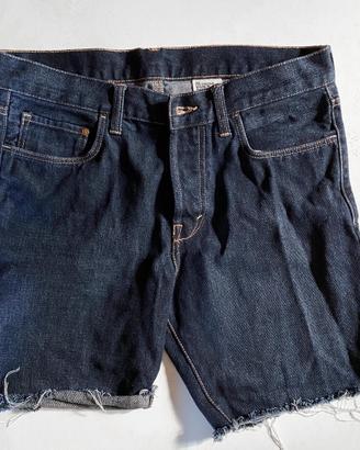 Pantaloncini di jeans blu navy H&M