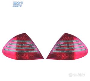 FANALI MERCEDES CLASSE E W211 02-06 LED FUMÈ ROSSO