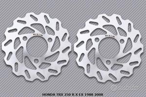 dischi anteriori per HONDA TRX 250 R X EX 1988 08