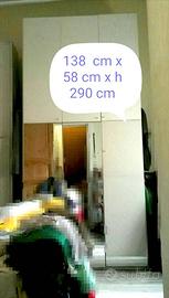 Armadio 3 ante alto 290 cm.