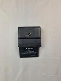 Portafoglio Chanel In Pelle Nera