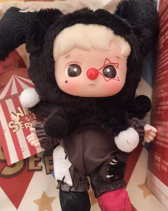 Labubu Pupazzo Pop Mart Shadow Why So Serious