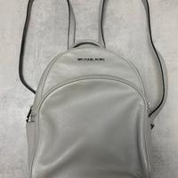 Zaino Michael Kors in pelle grigio