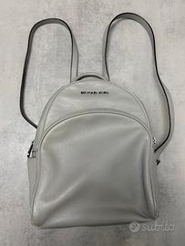 Zaino Michael Kors in pelle grigio
