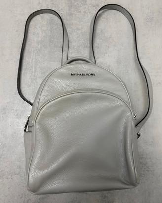 Zaino Michael Kors in pelle grigio