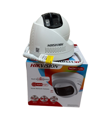 Hikvision 8MP Dual-Lens Audio Luce Strobe ColorVu