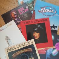 Collezione dischi in vinile 33 e 45 giri