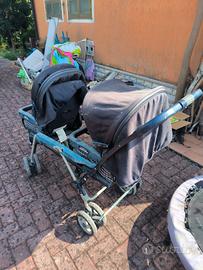 Passeggino gemellare PegPerego DuetteSW tandem
