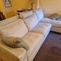 divano letto angolare verde salvia