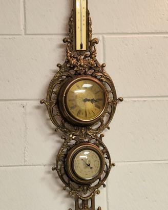 Orologio da muro con barometro