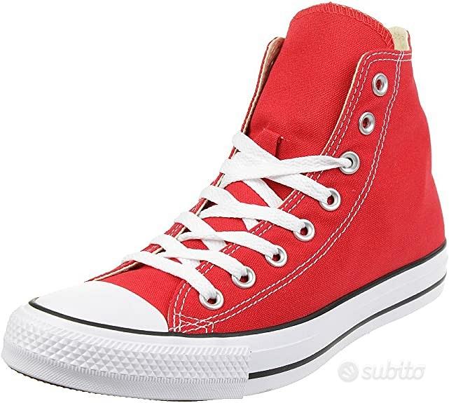 Converse nere alte clearance adulto