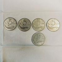 5 Lire Delfino (5 pezzi)