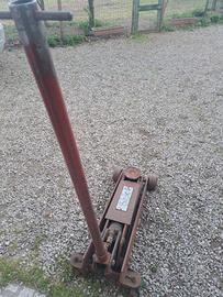 Cric idraulico FAV vintage – FUNZIONANTE e robusto