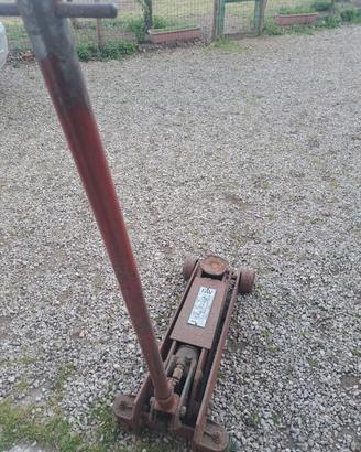 Cric idraulico FAV vintage – FUNZIONANTE e robusto